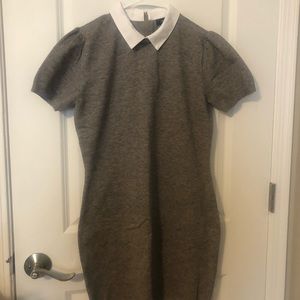 Forever 21 Contrast Collar Sweater Dress